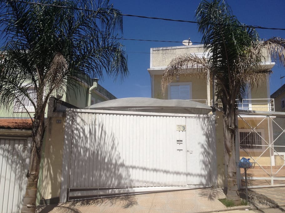 fachada da casa portão automático