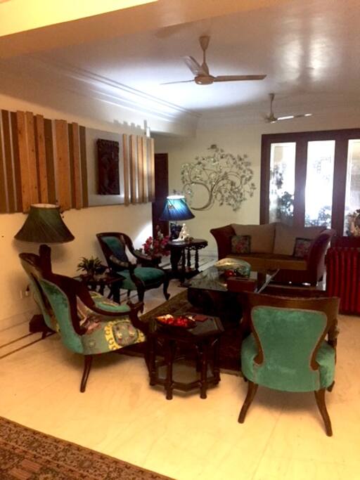 The living room