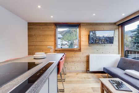 Magnifique trois pieces centre Val 50m des pistes