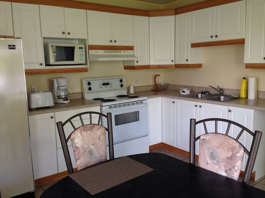 Kitchen with table and chairs
