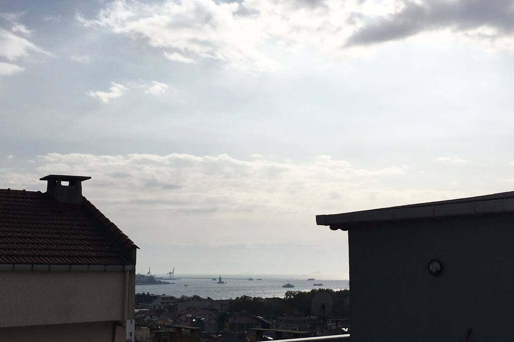 enjoy the beautiful Maiden's Tower view...