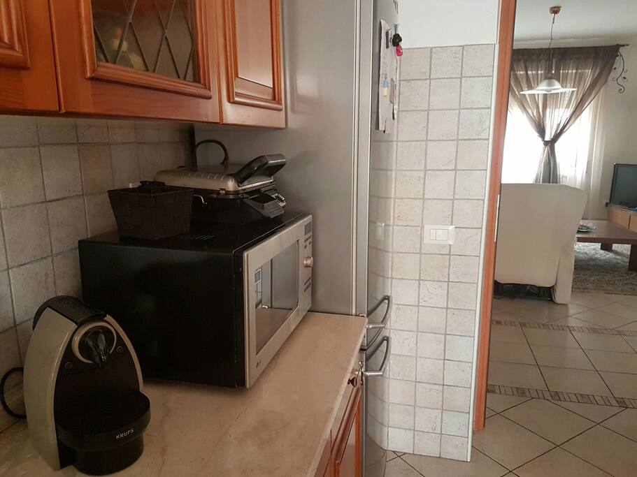 Cucina molto accessoriata