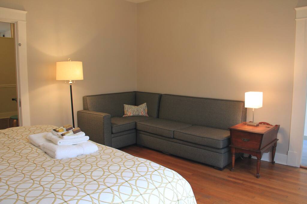 Lounge, read, just relax on the sectional sofa