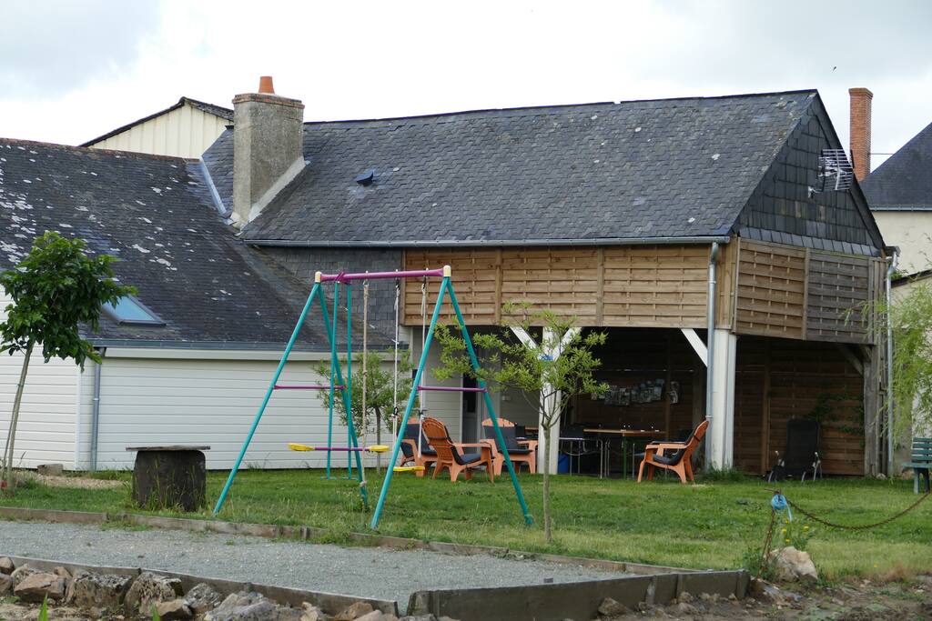arrière gîte "les jardins"