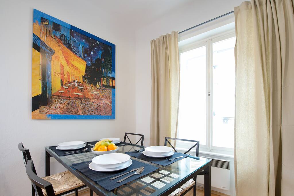 Dining area.