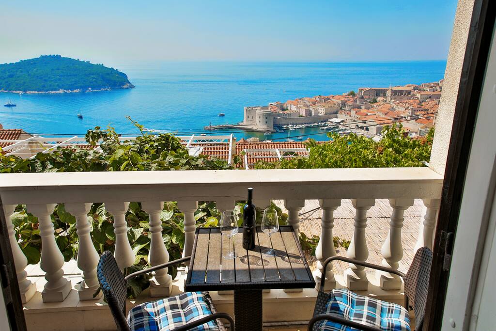 Private balcony