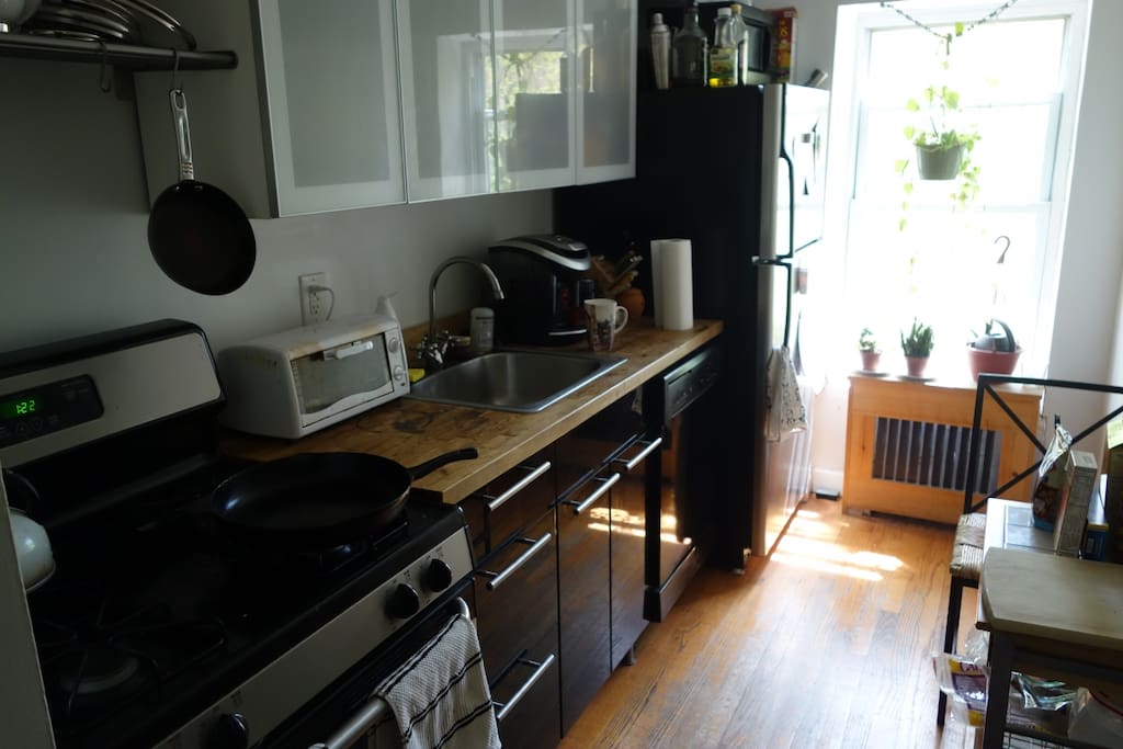Kitchen with all the tools you'll need