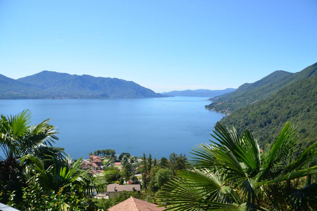 Panoramablick überall vom Haus