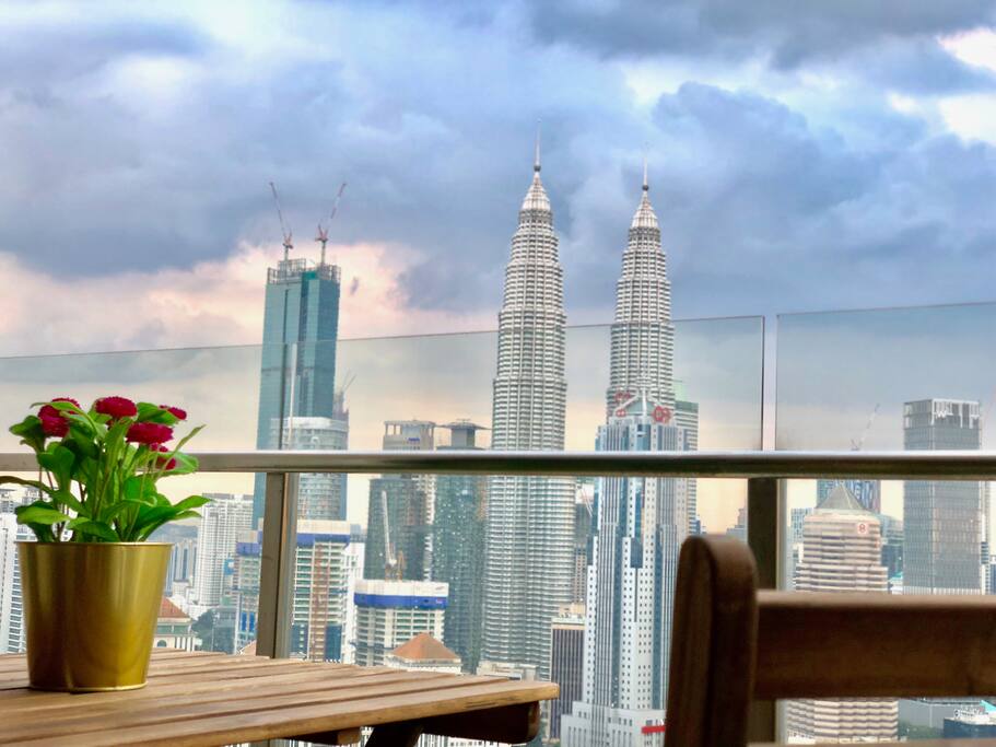 KLCity Panoramic View from Balcony (Day Time)