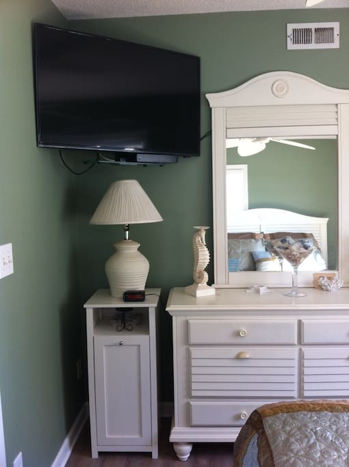 Bedroom Flat screen TV
