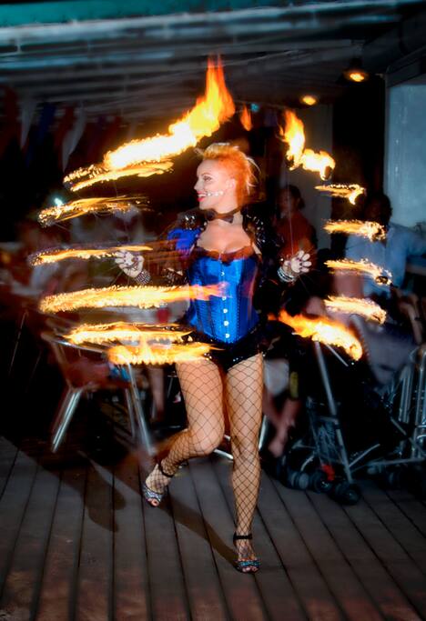 You will enjoy the talented in-resort entertainment.