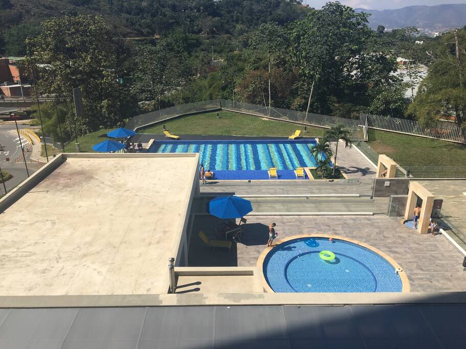 vista del balcon