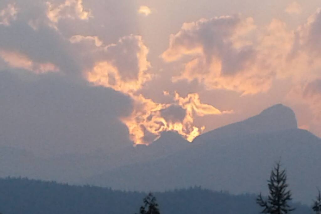 Smokey August Sunset