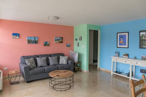 Top Airbnb: WALK TO THE BEACH CONDADO ROLAND BUILDING in San Juan