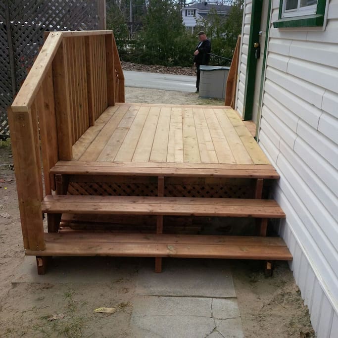 Deck in Back