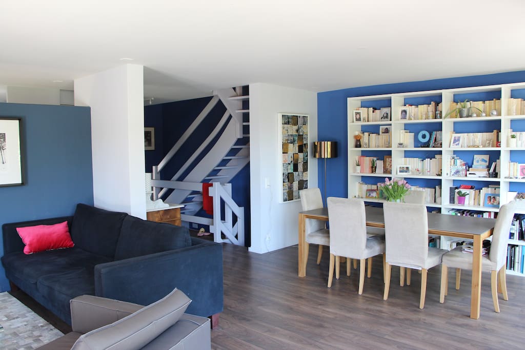 Salon et coin salle à manger