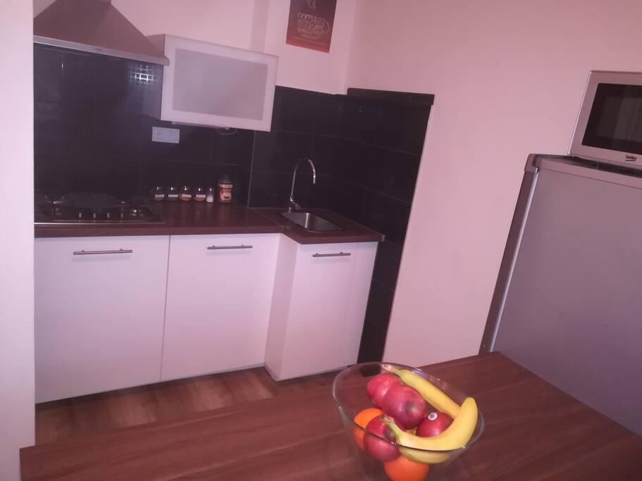 Equipped kitchen