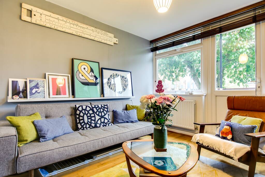 Colourful decor adds quirky feel
