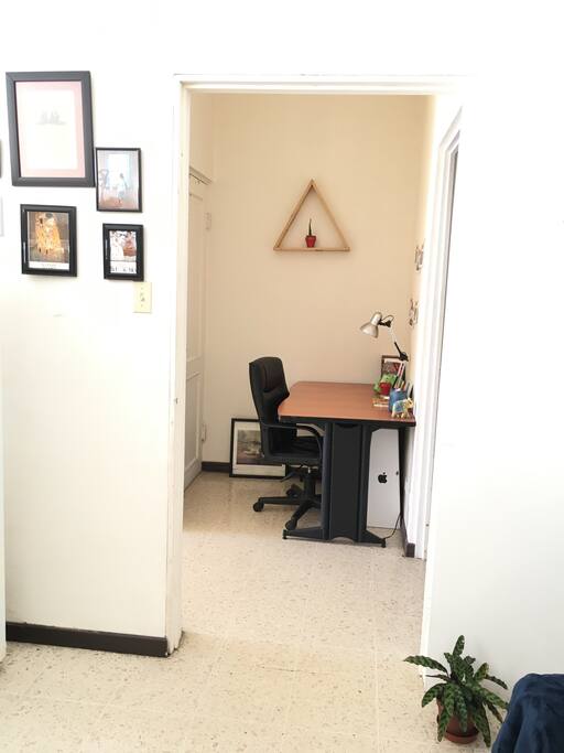Espacio para trabajar o leer.