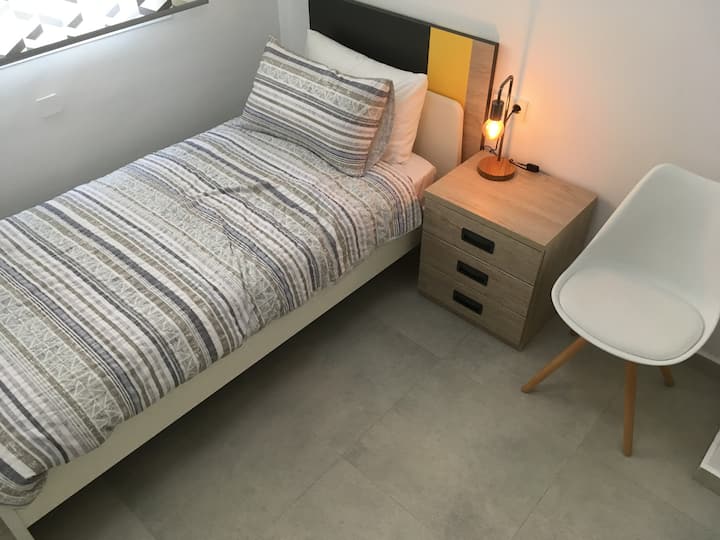 غرفة الضيوف 2 + سرير إضافي كامل الحجم ممكن