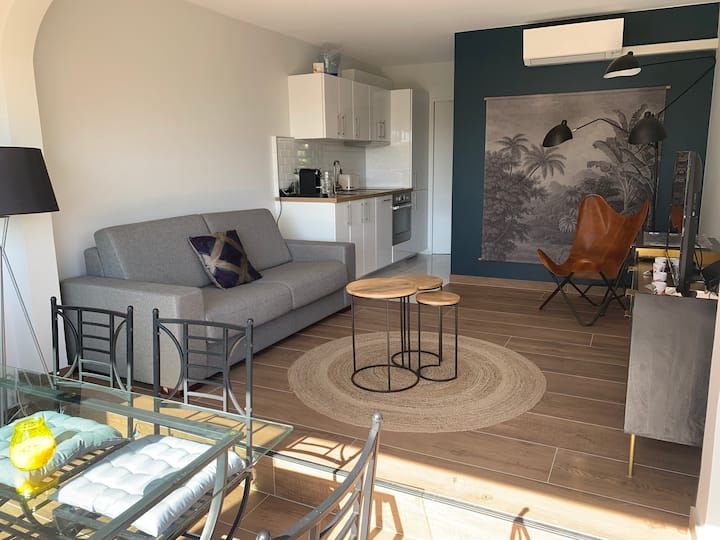 Modern & Design 
T2 Climatisé Golfe Saint Tropez - Gassin