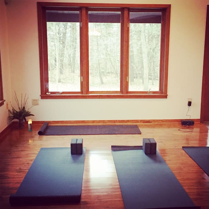 Yoga practice space
