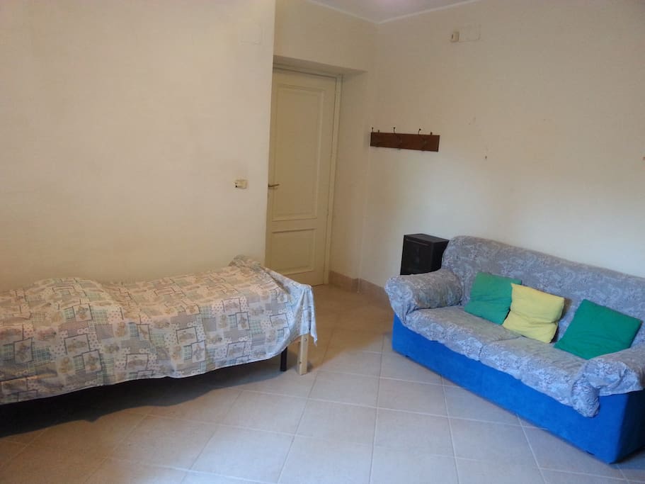 Soggiorno con letto+divano/letto