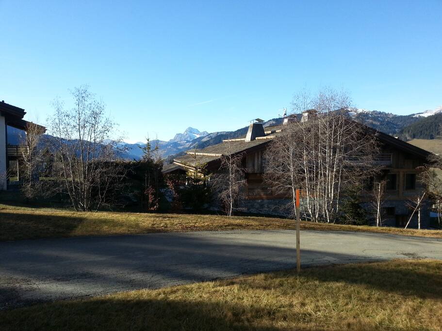 Une superbe vue l'été.
