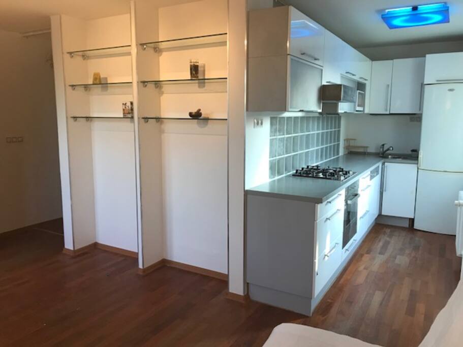 kitchen+living room