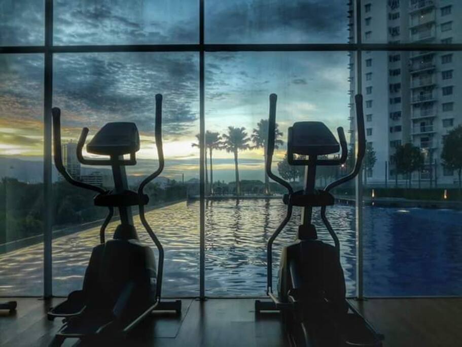 Gym by The Swimming Pool
