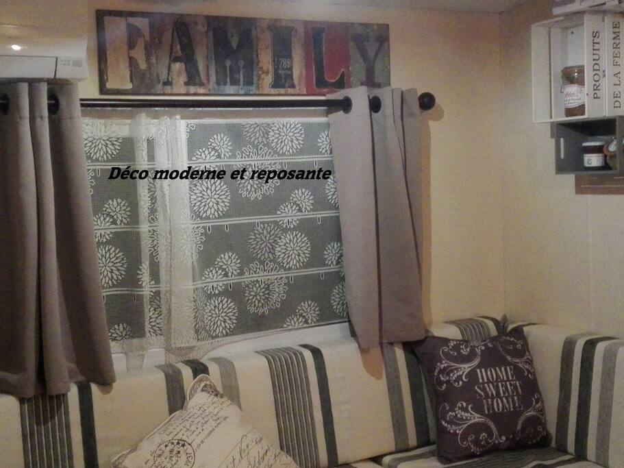 Déco sympa et reposante