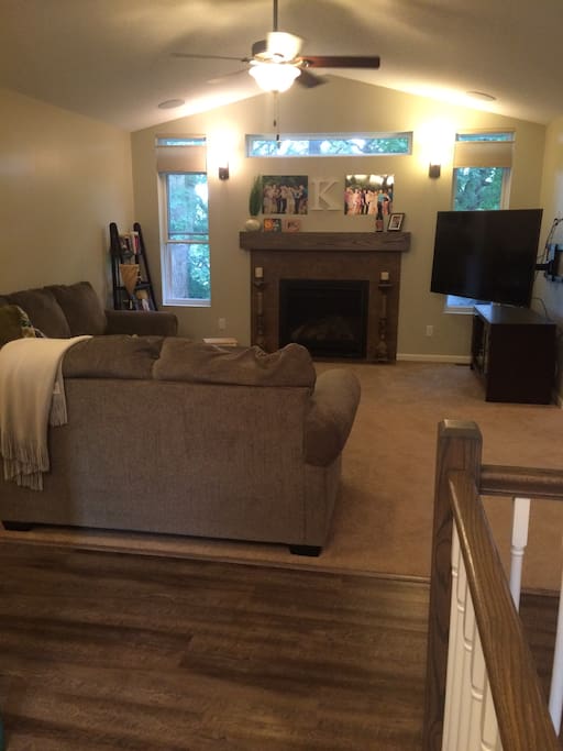 Comfortable open concept