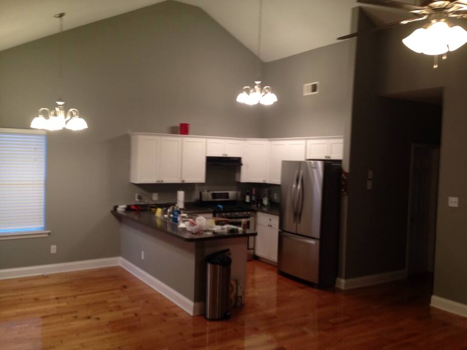This is the kitchen, which you are more than welcome to use (just clean up after)