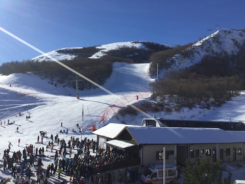 Apartment directly on the slopes in Ovindoli