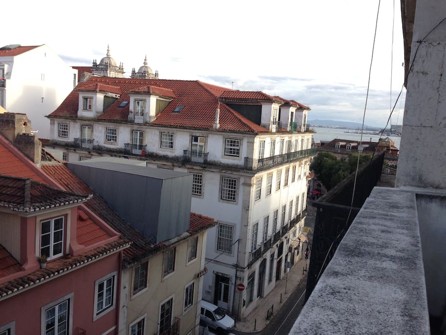 View from the balcony