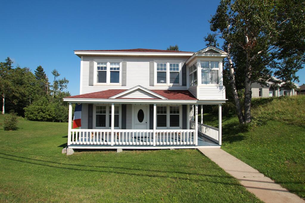 The house