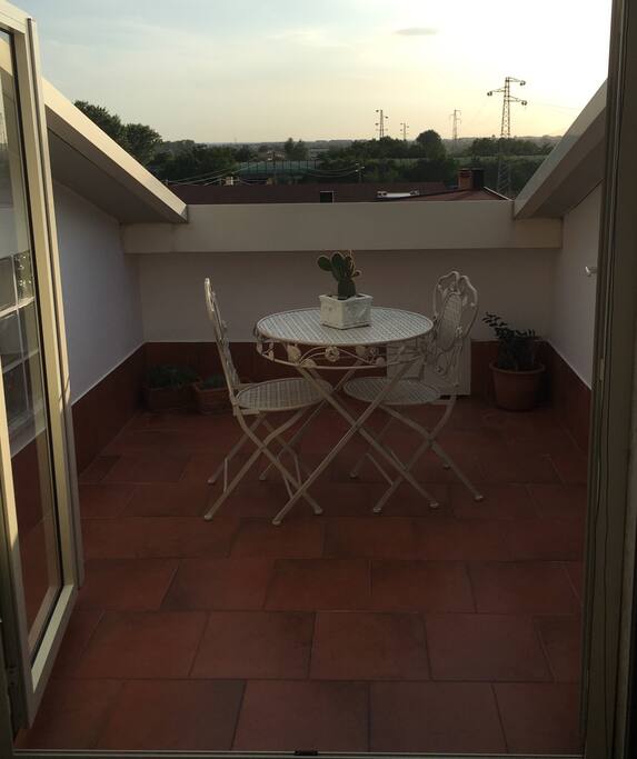Terrazzino con vista