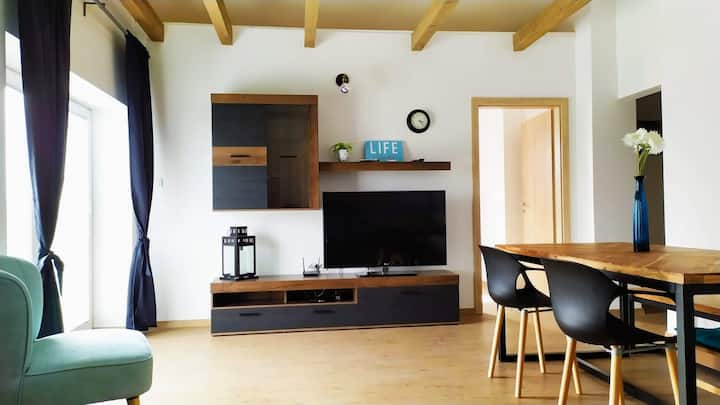 New Roof Ap, 70 M2, 10 Km From Center, Green Loc. - Ljubljana