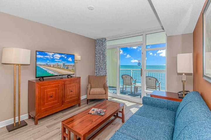 Oceanfront Escape | Endless Views + Waterpark Fun! - Myrtle Beach, SC