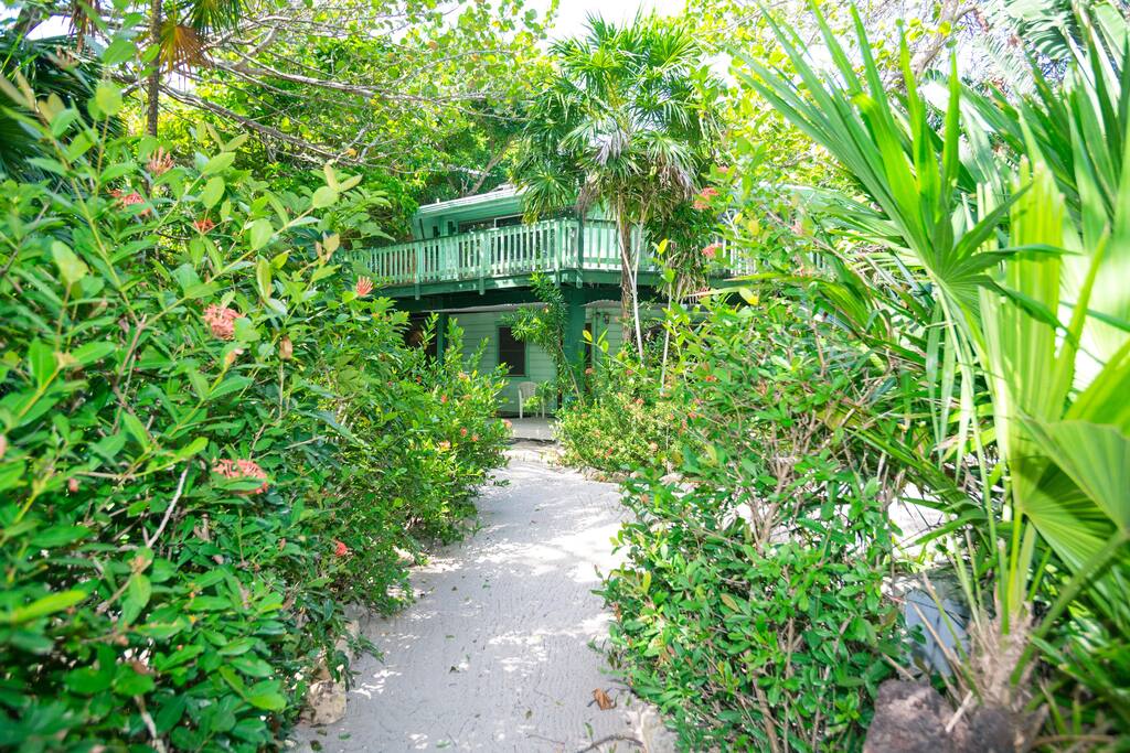 The entrance to the studio