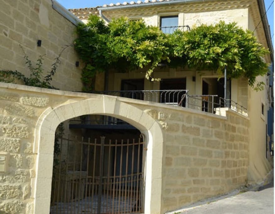 Façade de la maison