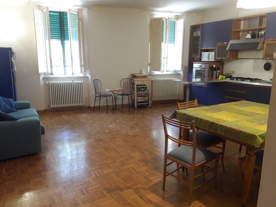 Cucina e soggiorno