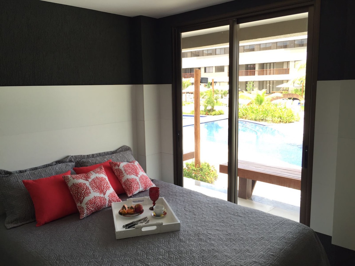 Двокреветна соба со поглед кон покривот