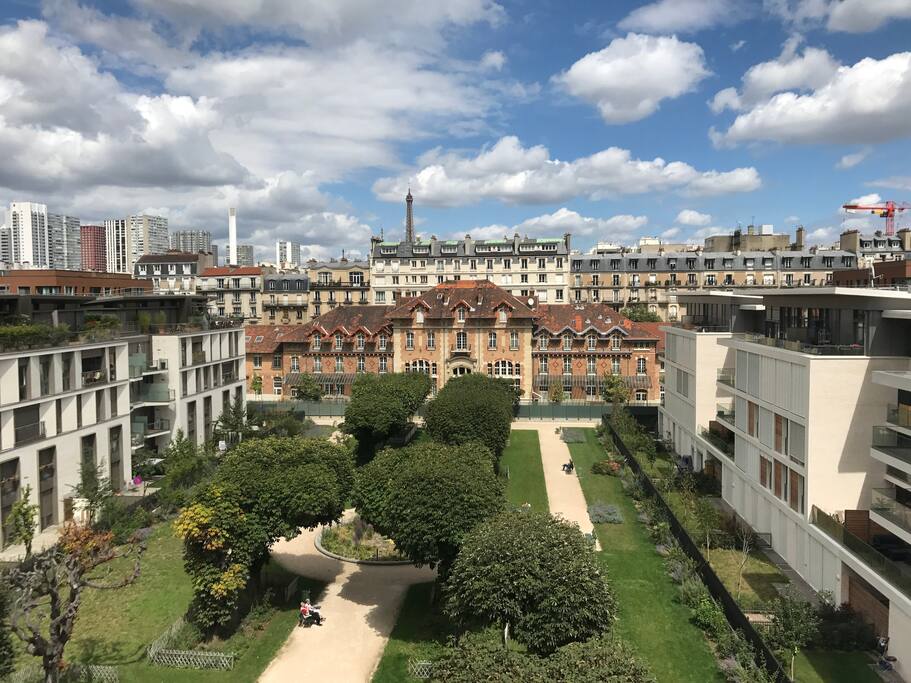 Vue sur jardin