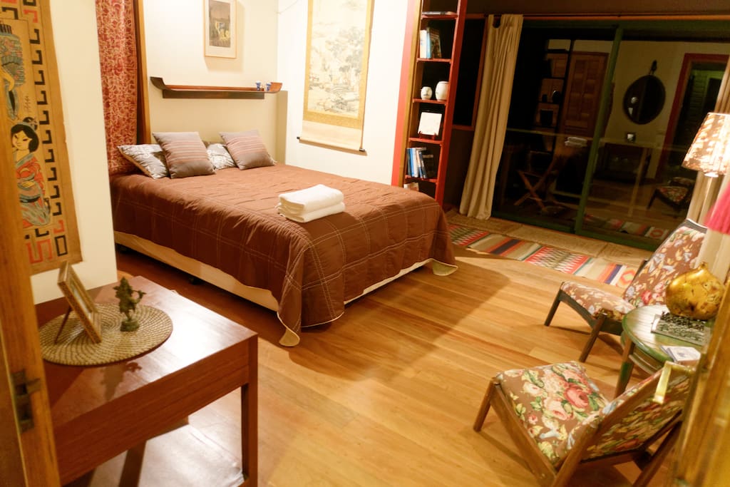 Uniquely styled rooms