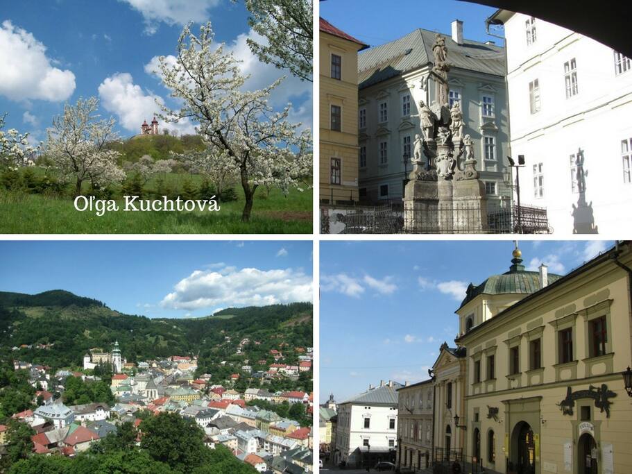 Jarná Banská Štiavnica očami Oľgy Kuchtovej