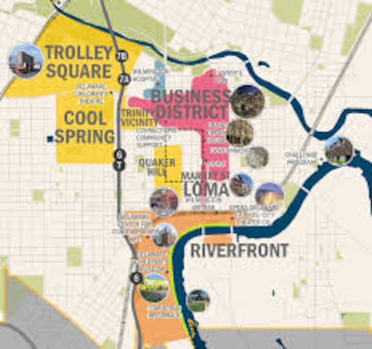 We're in the heart of the city, next to everything!