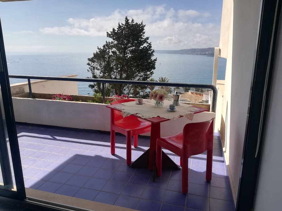 Vista mare su Castro Marina