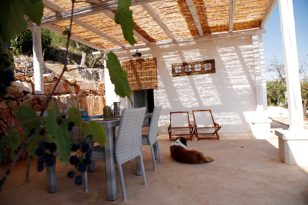 terrazza esterna/outdoor living area