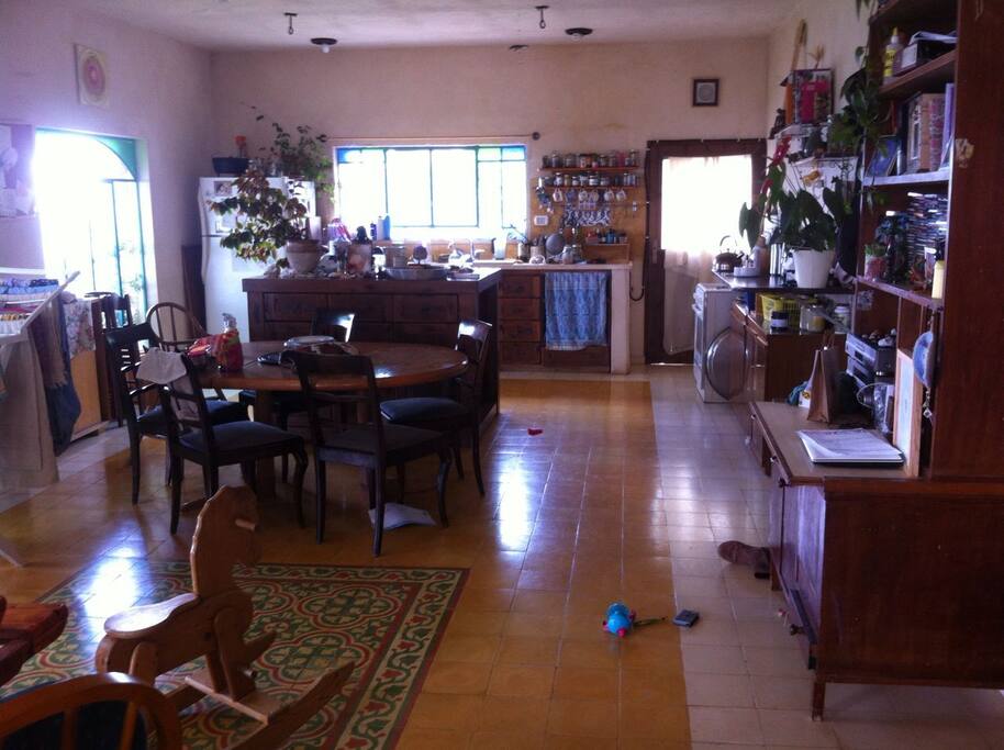 living room-kitchen - 0ne big space